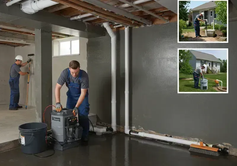 Basement Waterproofing and Flood Prevention process in Kingston, MO